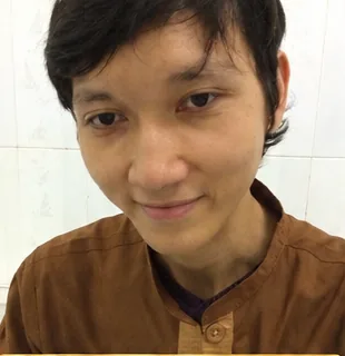 Thầy Phúc Thành trước khi tập khí công